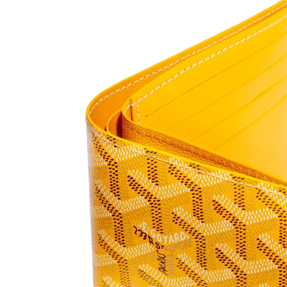 Goyard Victoire Wallet Yellow