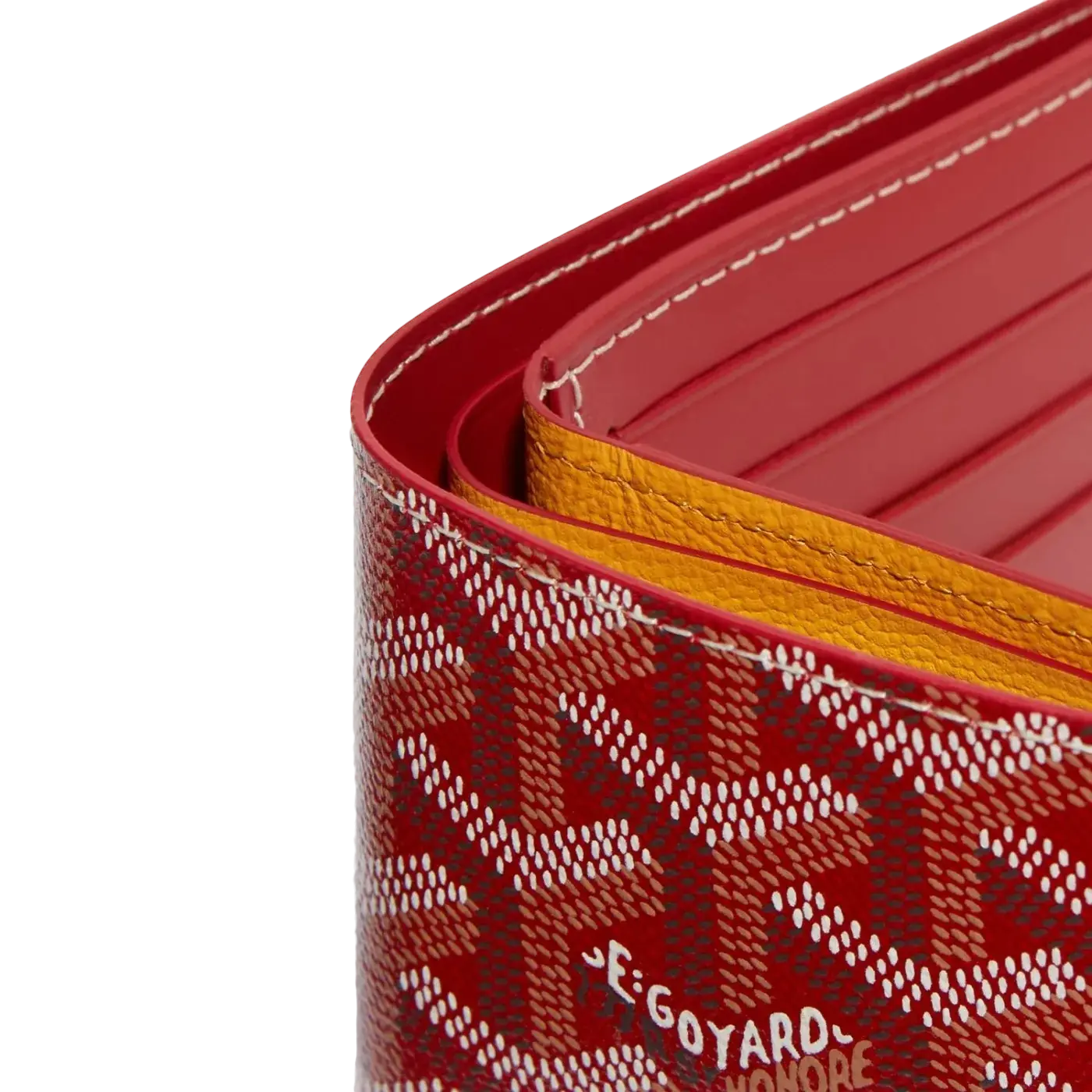 Goyard Victoire Wallet Red