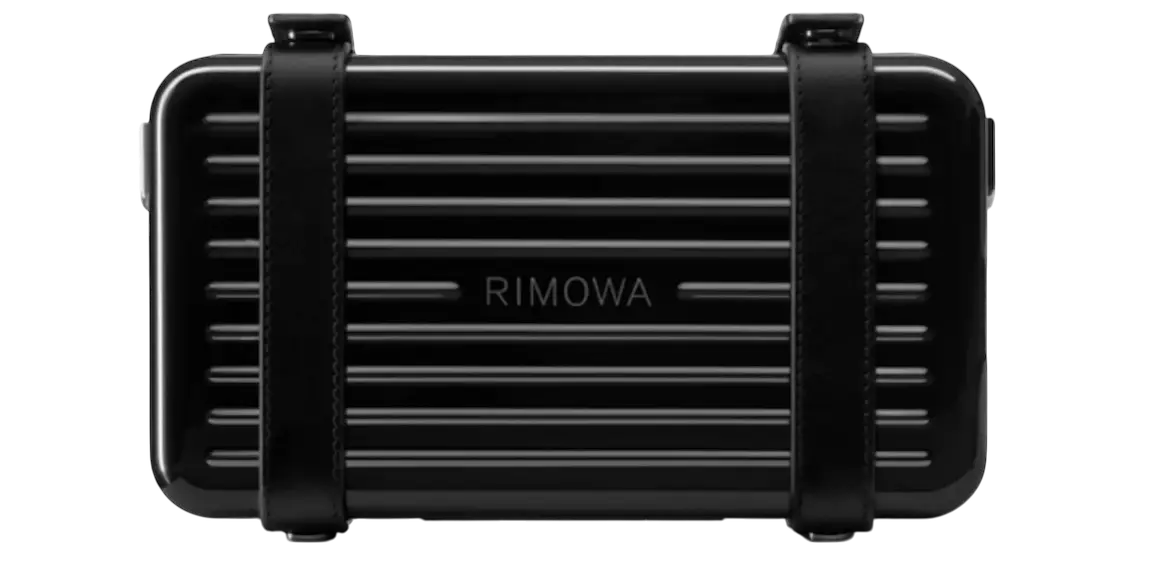 Rimowa Personal Polycarbonate Cross-Body Clutch Bag Black