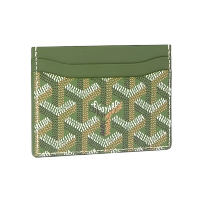 Goyard Saint Sulpice Card Holder Khaki Green