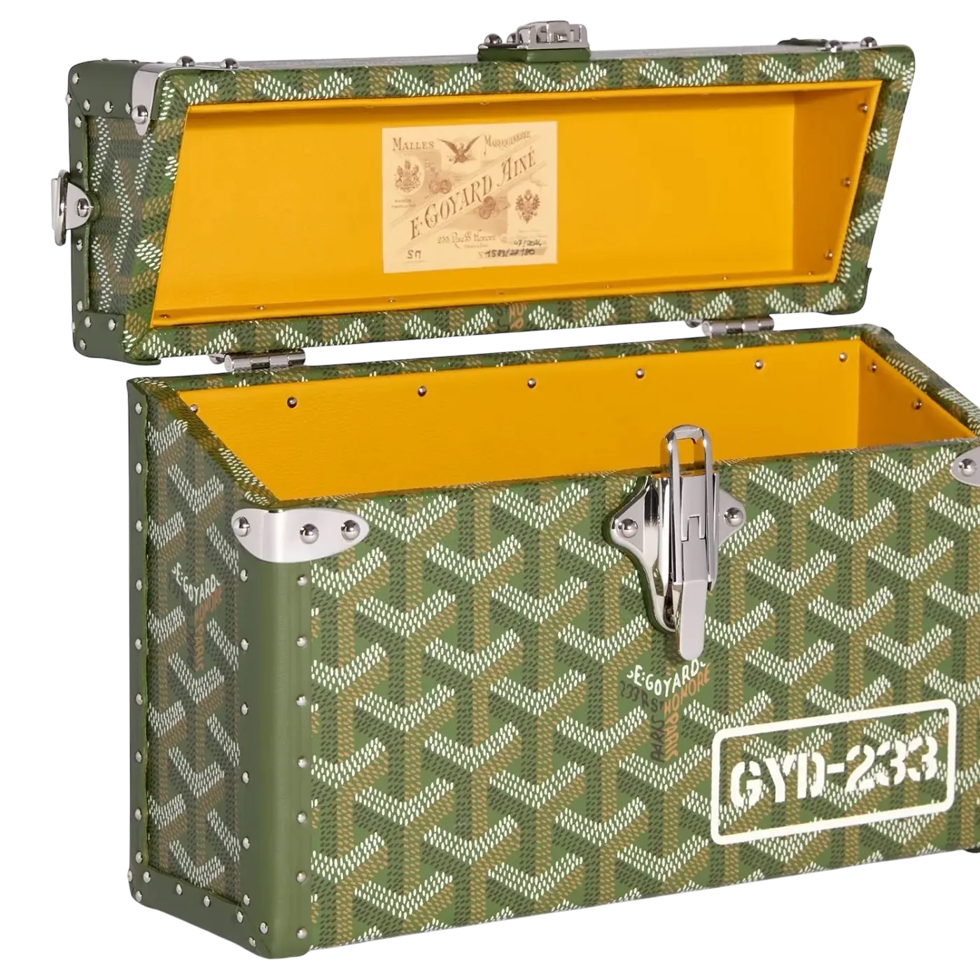 Goyard Cassette Trunk Bag Khaki Green