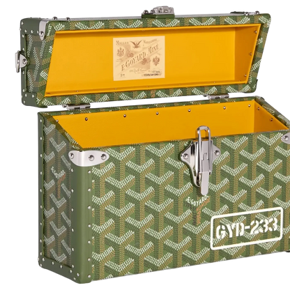 Goyard Cassette Trunk Bag Khaki Green