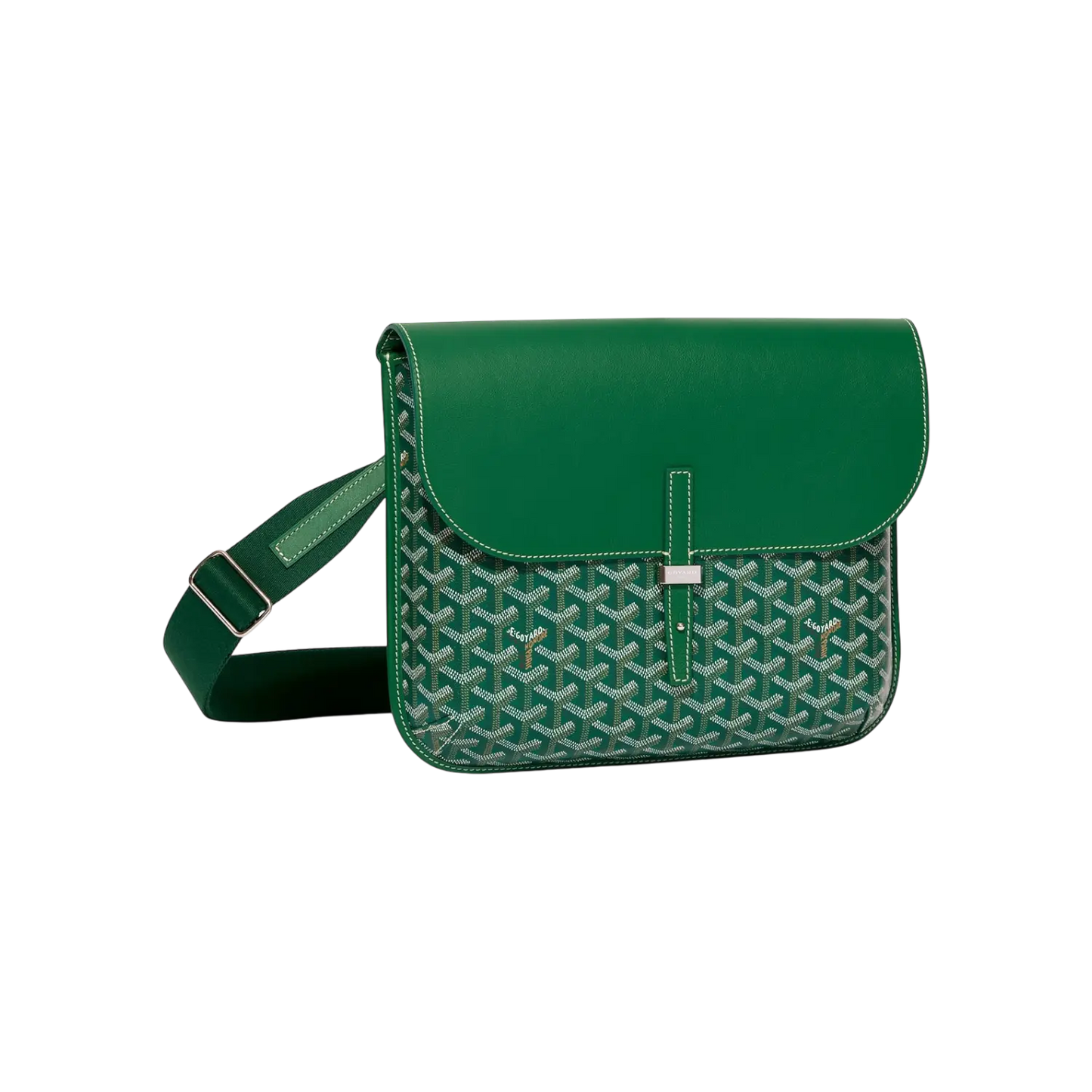 Goyard Coursier Messenger Bag Green