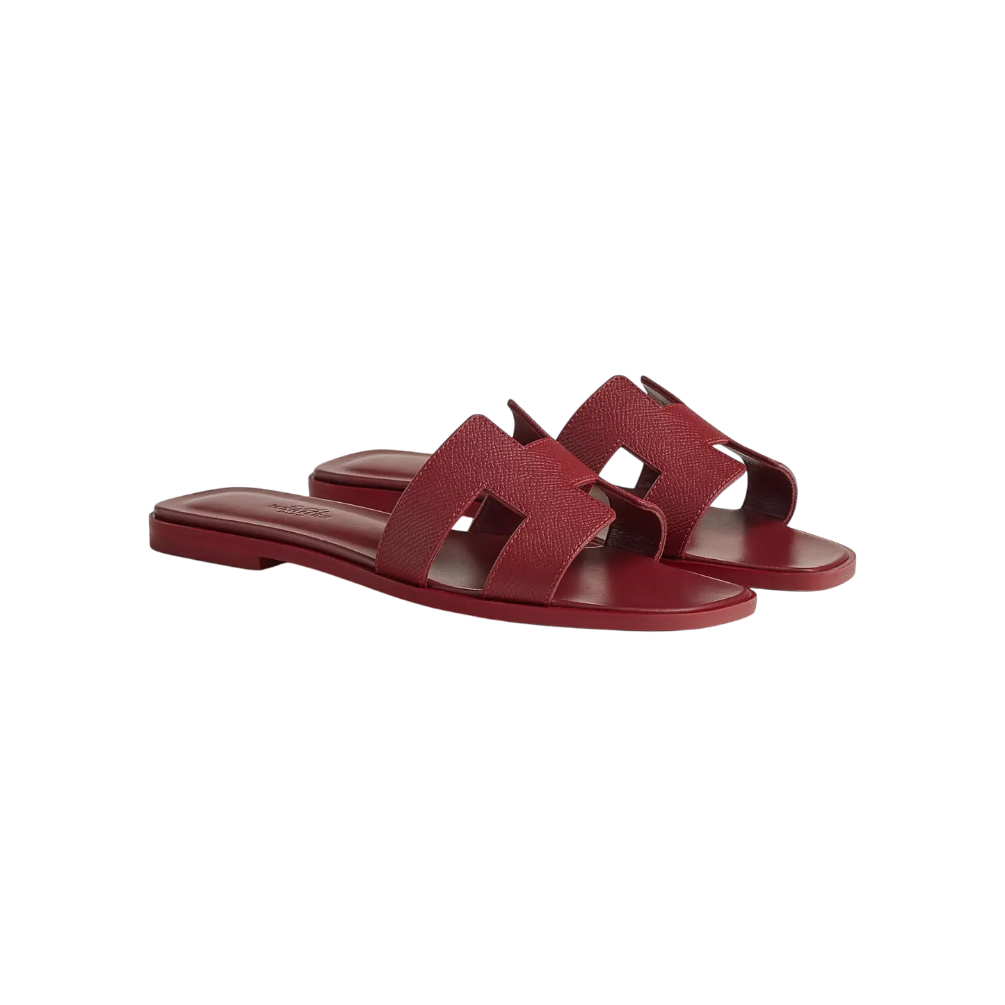 Hermes Oran Sandal Rouge H