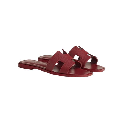 Hermes Oran Sandal Rouge H