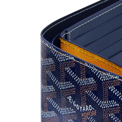 Goyard Victoire Wallet Navy Blue