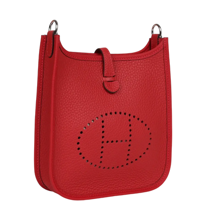 Hermes Evelyne TPM Vermillion Clemence Palladium Hardware