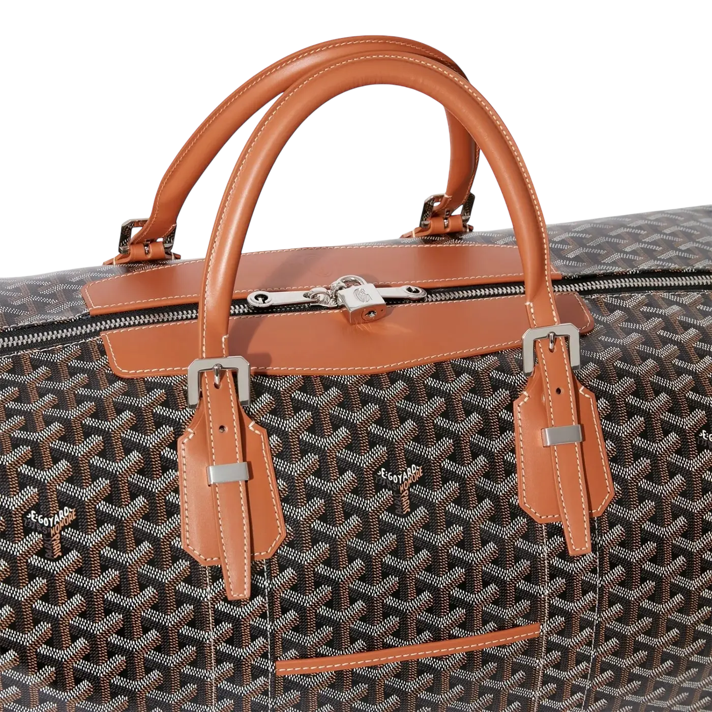 Goyard Bowling 55 Bag Natural