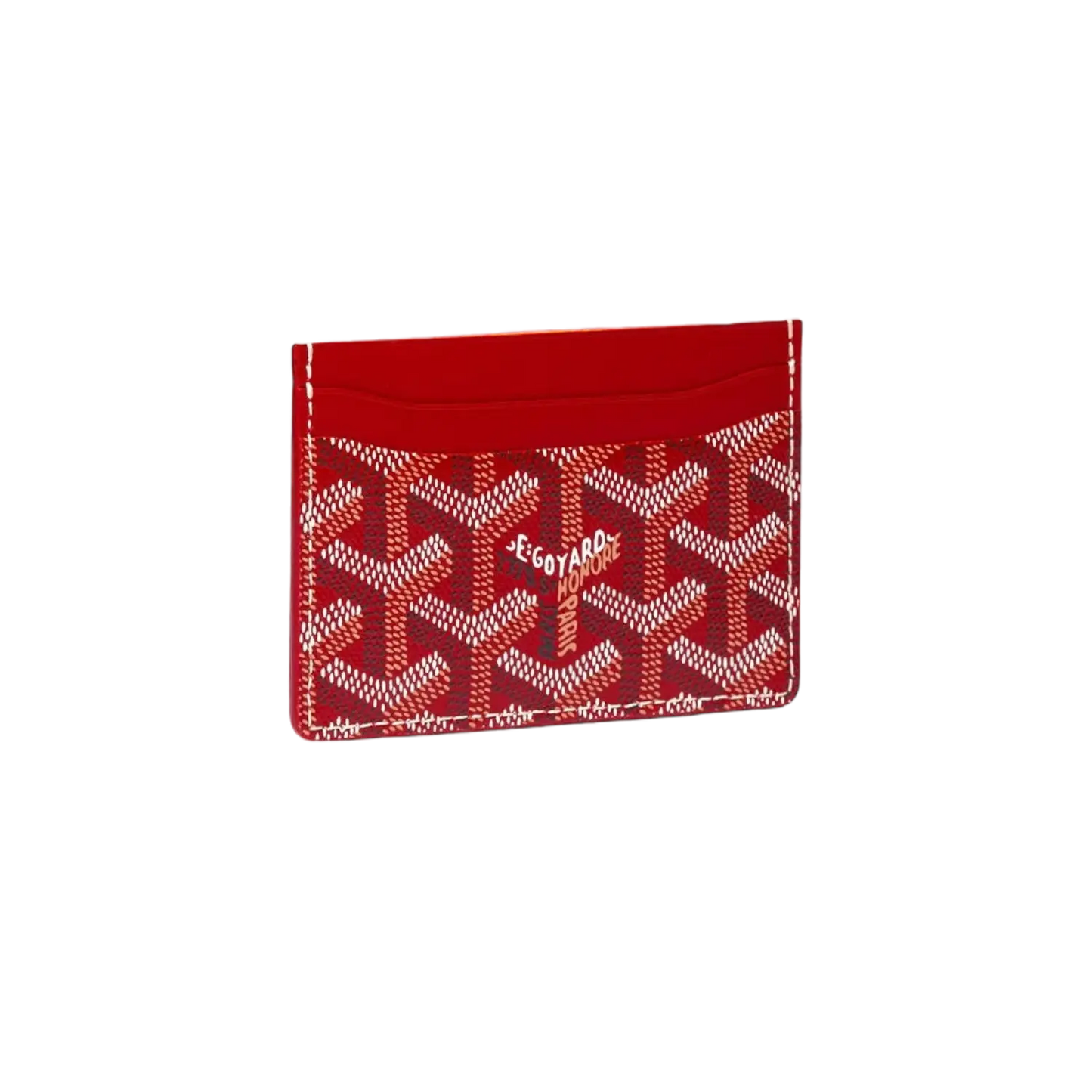 Goyard Saint Sulpice Card Holder Red