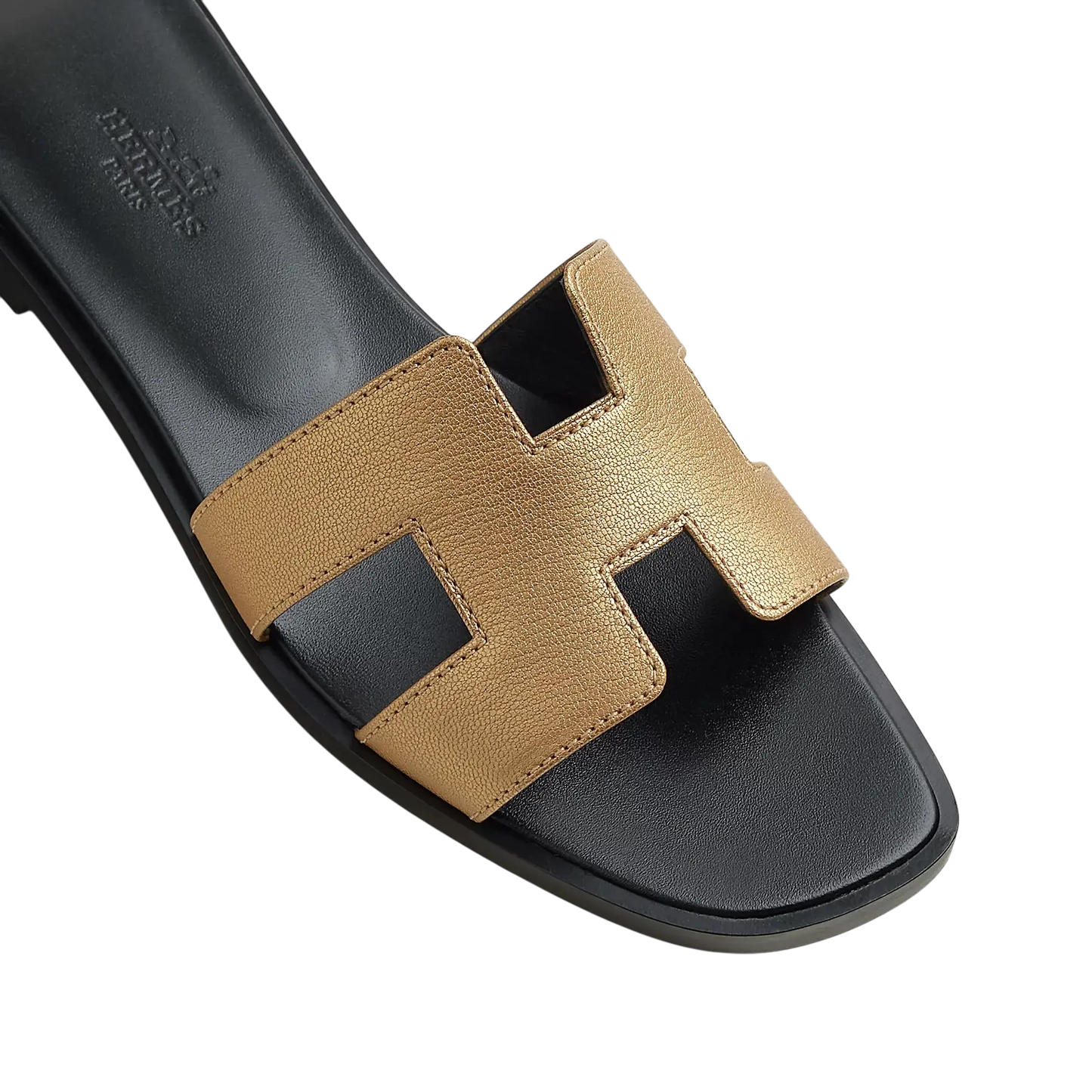 Hermes Oran Sandal Doré