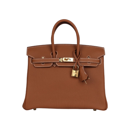 Hermès Birkin 25 Gold Togo Gold Hardware