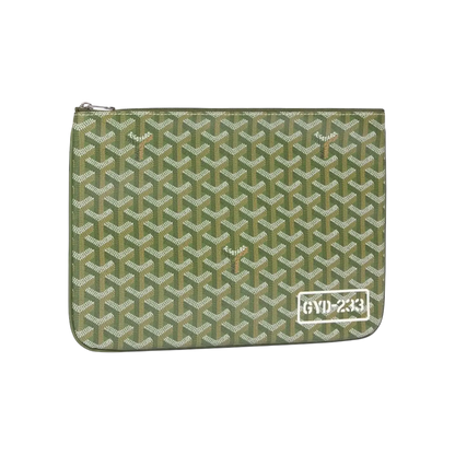 Goyard Senat Pouch Khaki Green
