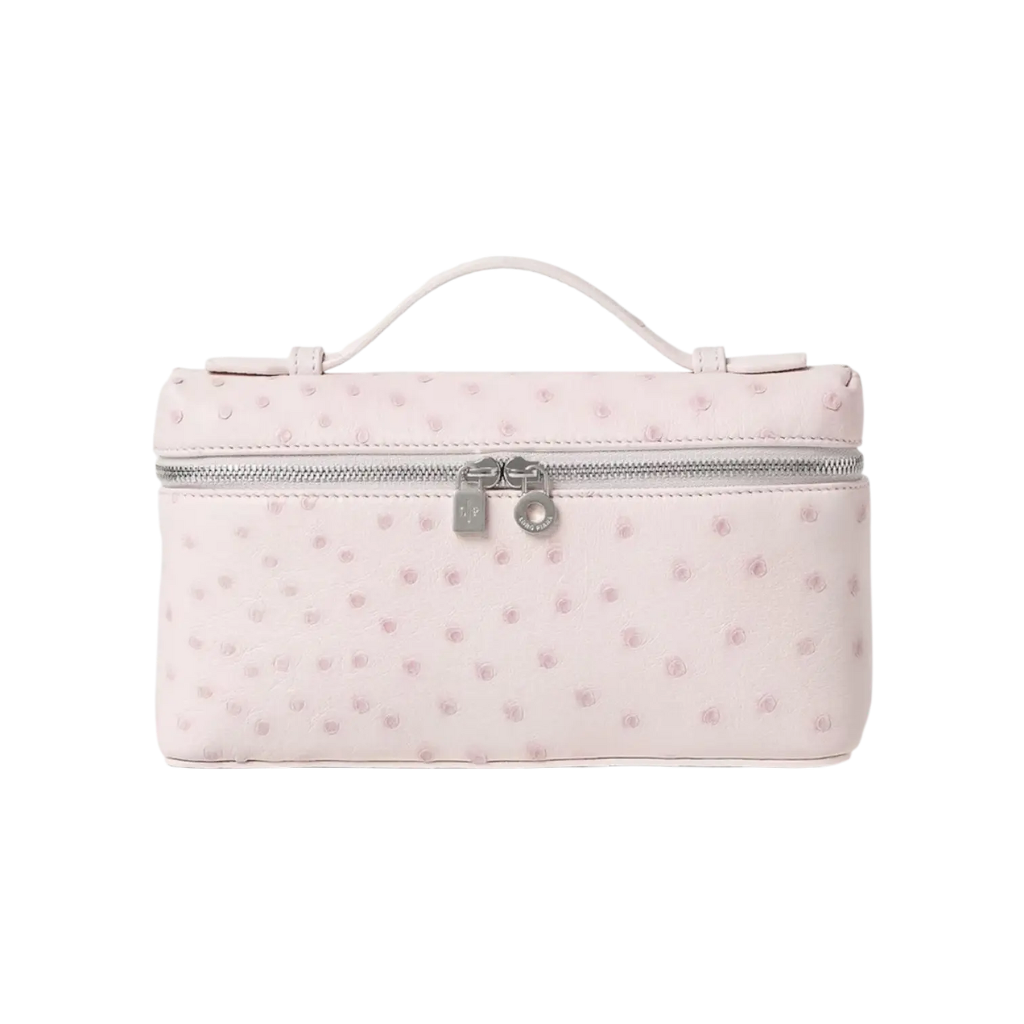 Loro Piana L19 Bag Ostrich Whisper Pink / Antique Silver