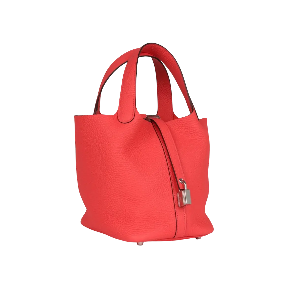 Hermès Picotin Lock 18 Rose Texas Clemence Palladium Hardware