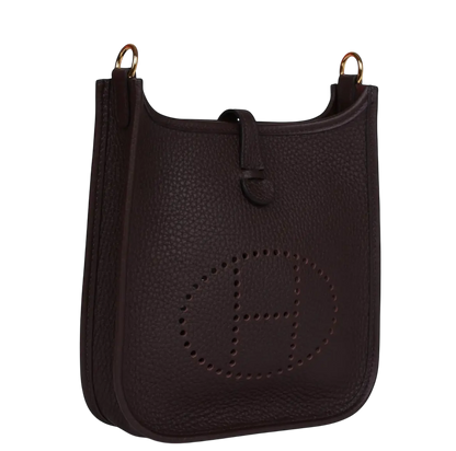 Hermes Evelyne TPM Rouge Sellier Clemence Gold Hardware