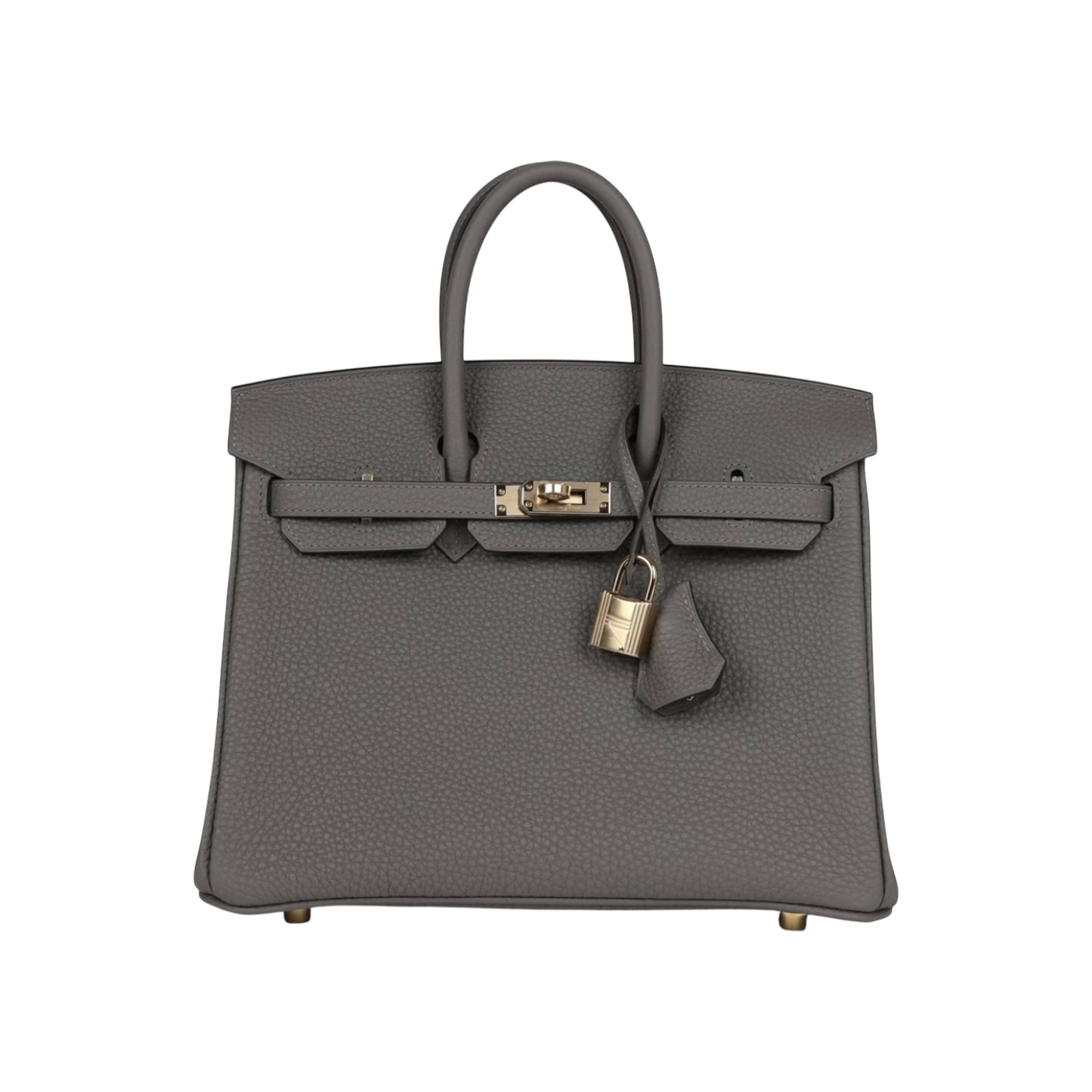 Hermès Birkin 25 Gris Meyer Togo Permabrass Hardware