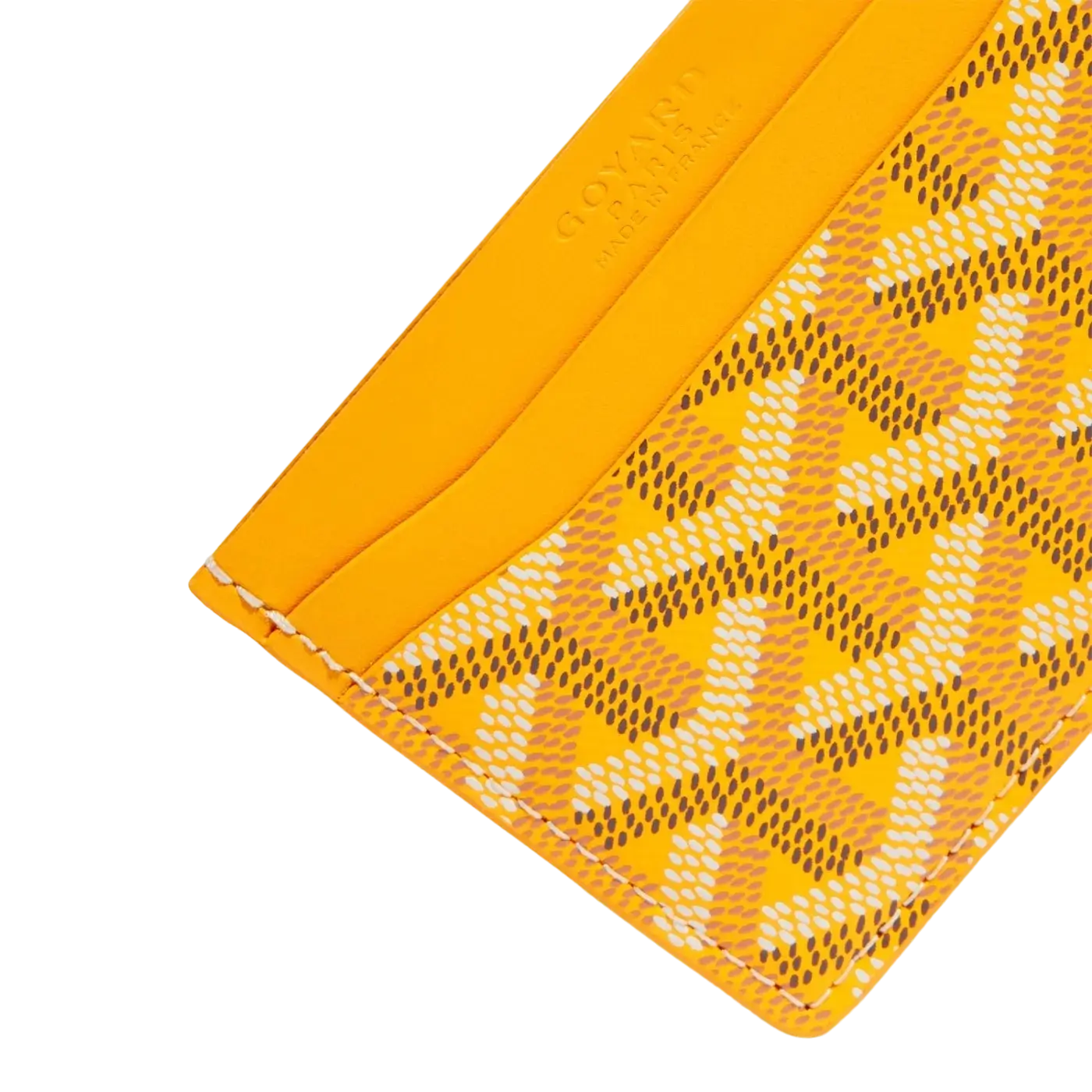 Goyard Saint Sulpice Card Holder Yellow