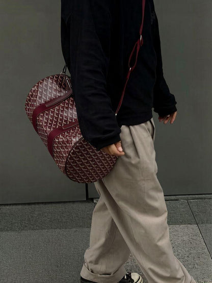 Goyard | Boeing 45 Duffel Bag – Black / Tan