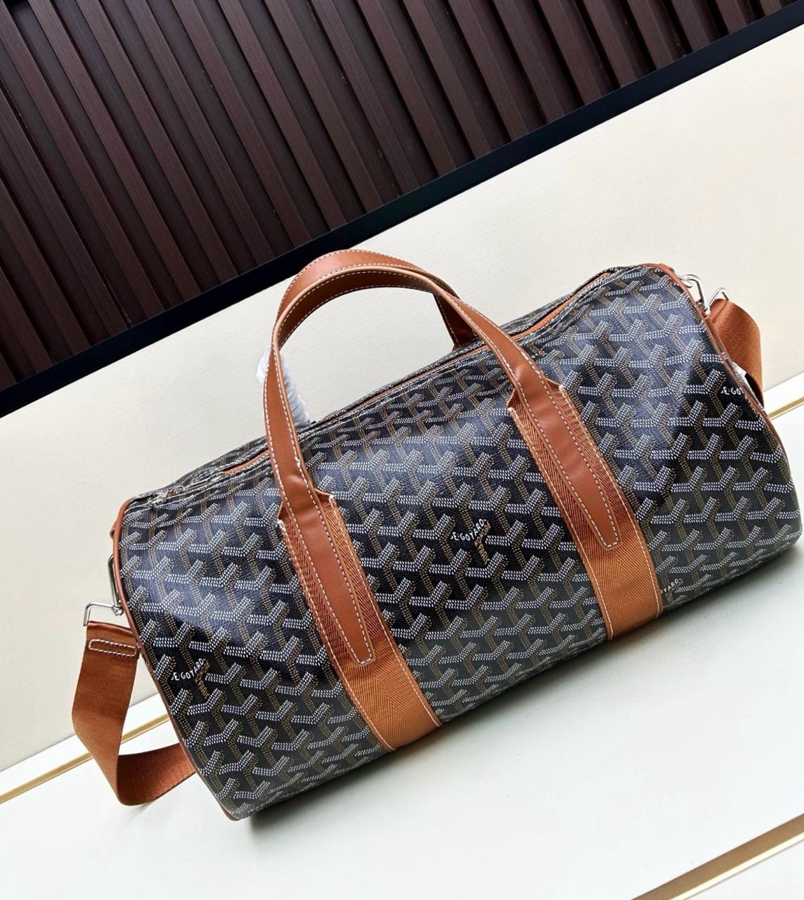 Goyard | Boeing 45 Duffel Bag – Black / Tan