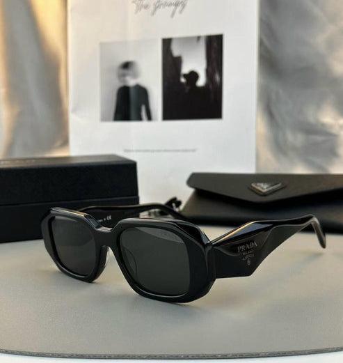 Prada | Symbole Rectangular Sunglasses – Blue