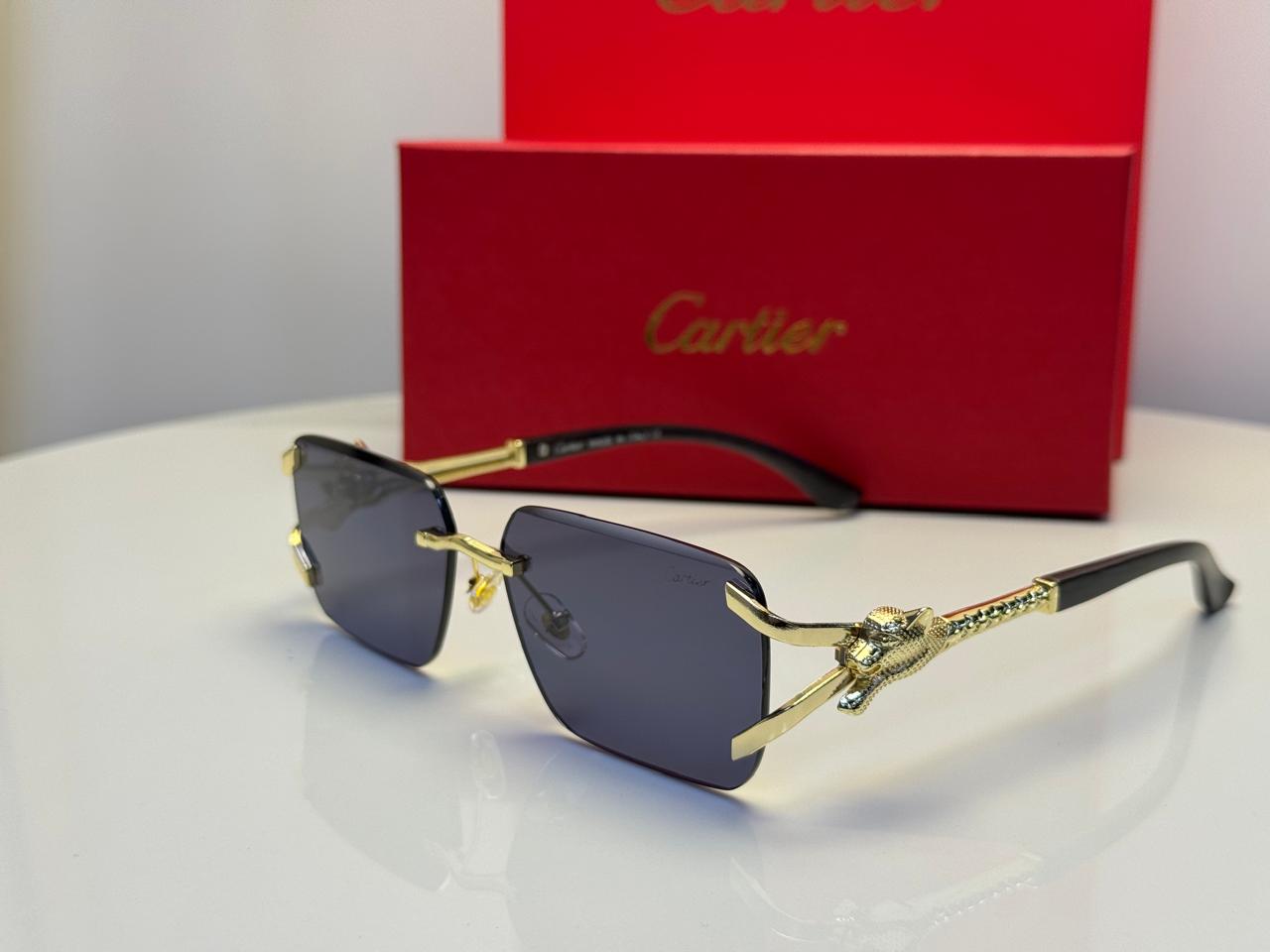 Cartier | Panthère de Wood Gradient Watch – Gold / Brown