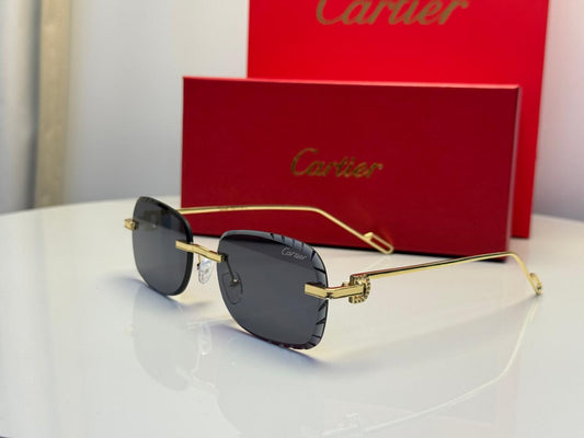 Cartier | C Decor Eyeglasses – Silver / Clear