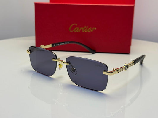 Cartier | Première Sunglasses – Gold / Brown