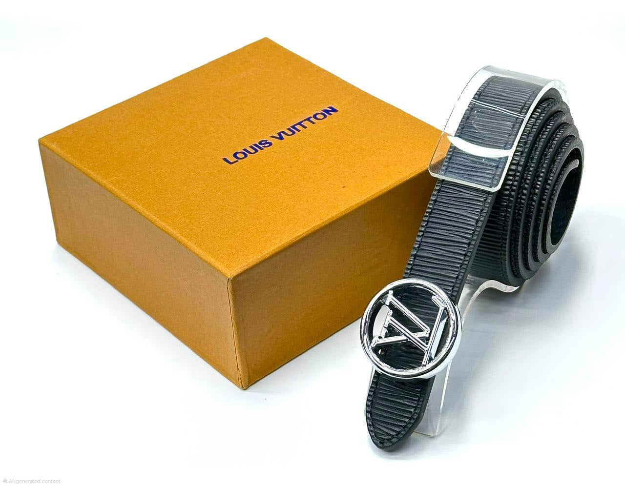 Louis Vuitton | LV Heart Monogram Canvas Belt – Gold