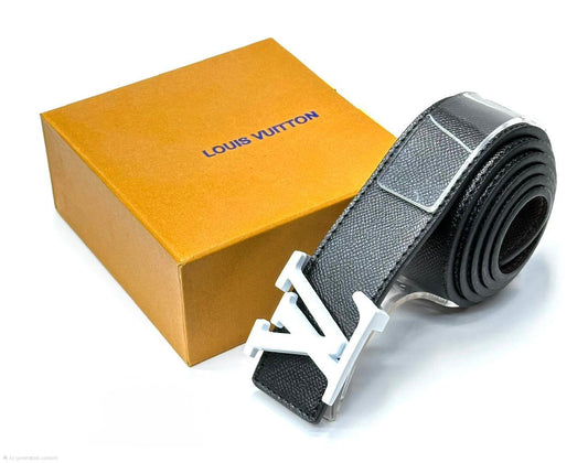Louis Vuitton | LV Cut Out Epi Leather Belt – Silver