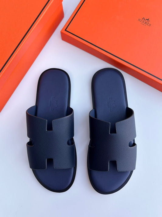 Hermès | Izmir Bleu Marine Sandals