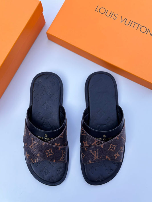 Louis Vuitton | Paseo Flat Comfort Sandals – Black
