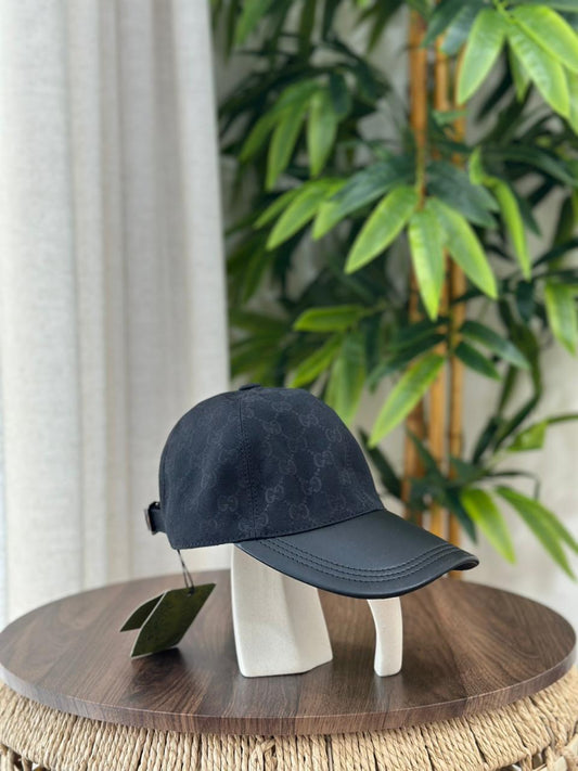 Gucci | GG Canvas Baseball Hat – Black / Grey