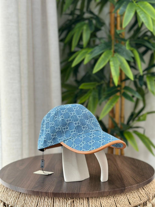 Gucci | GG Canvas Baseball Hat – Beige / Blue