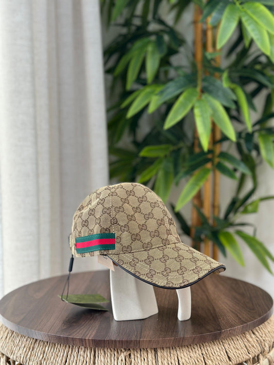Gucci | GG Canvas Baseball Hat – Beige / Ebony