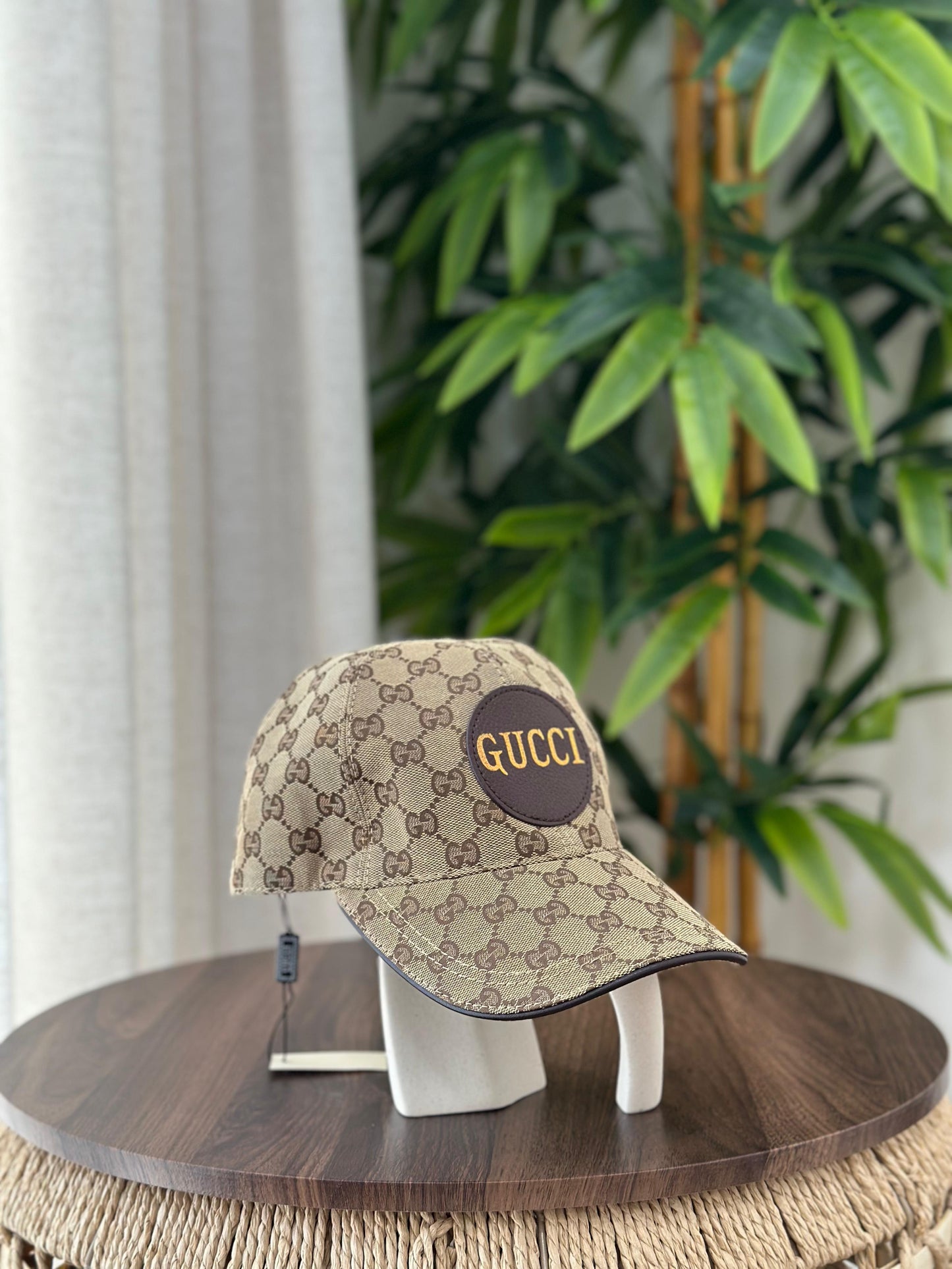 Gucci | Jumbo GG Canvas Baseball Hat – Camel / Ebony