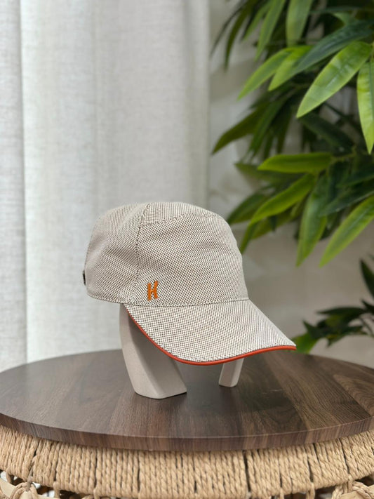 Hermès | Nevada H Circle Cap – Black / White