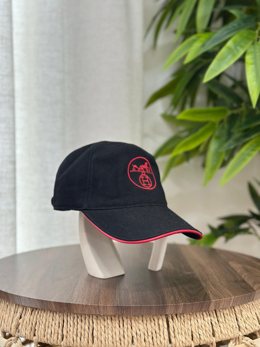 Hermès | Miles H Circle Cap – Noir