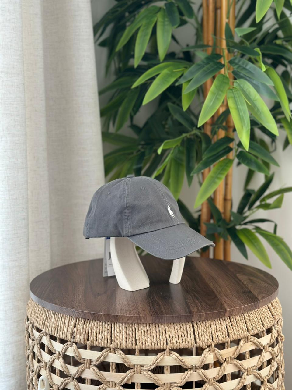 Polo Ralph Lauren | Cotton Chino Ball Cap – Slate Grey / White