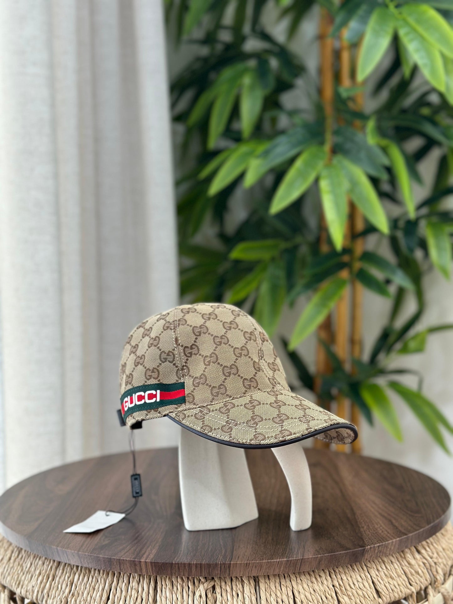 Gucci | GG Canvas Baseball Hat – Beige / Ebony