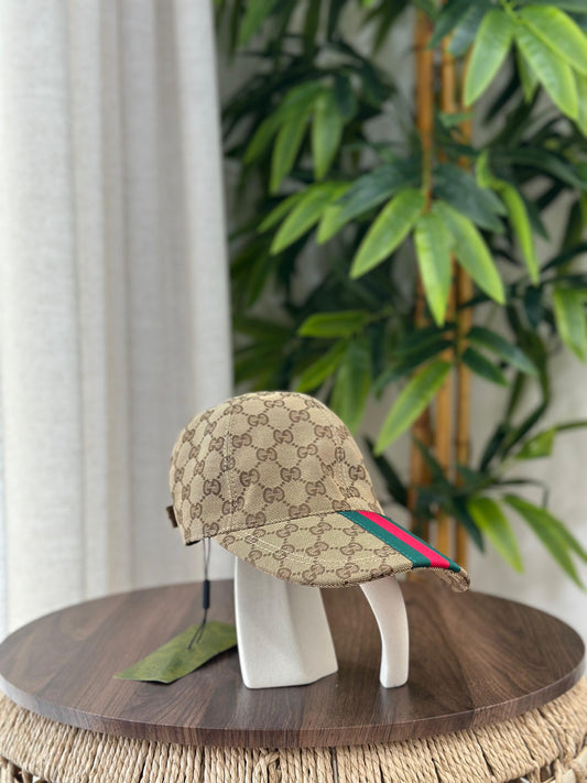 Gucci | GG Canvas Baseball Hat – Beige / Blue