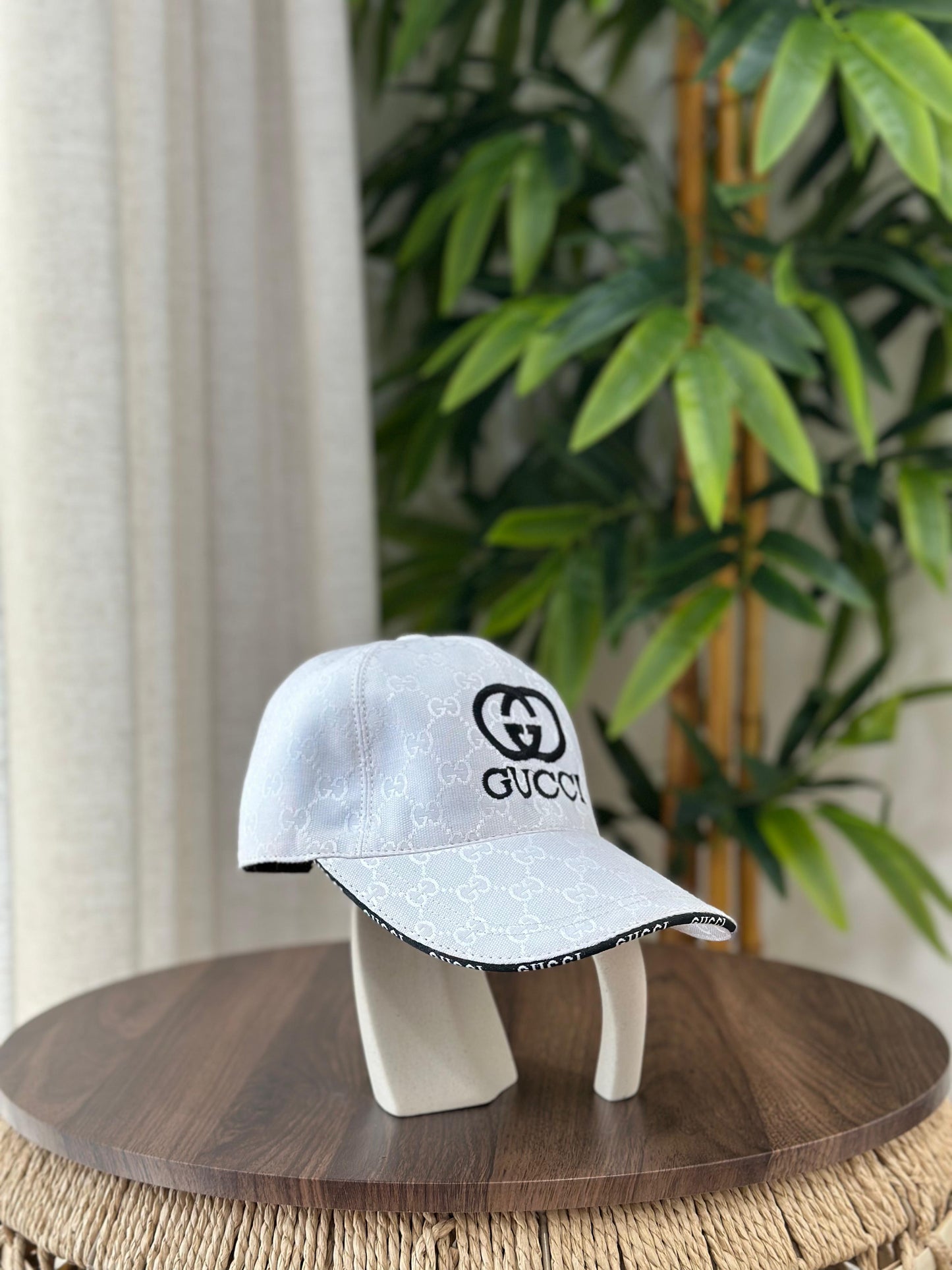Gucci | GG Canvas Baseball Hat – Beige / Ebony
