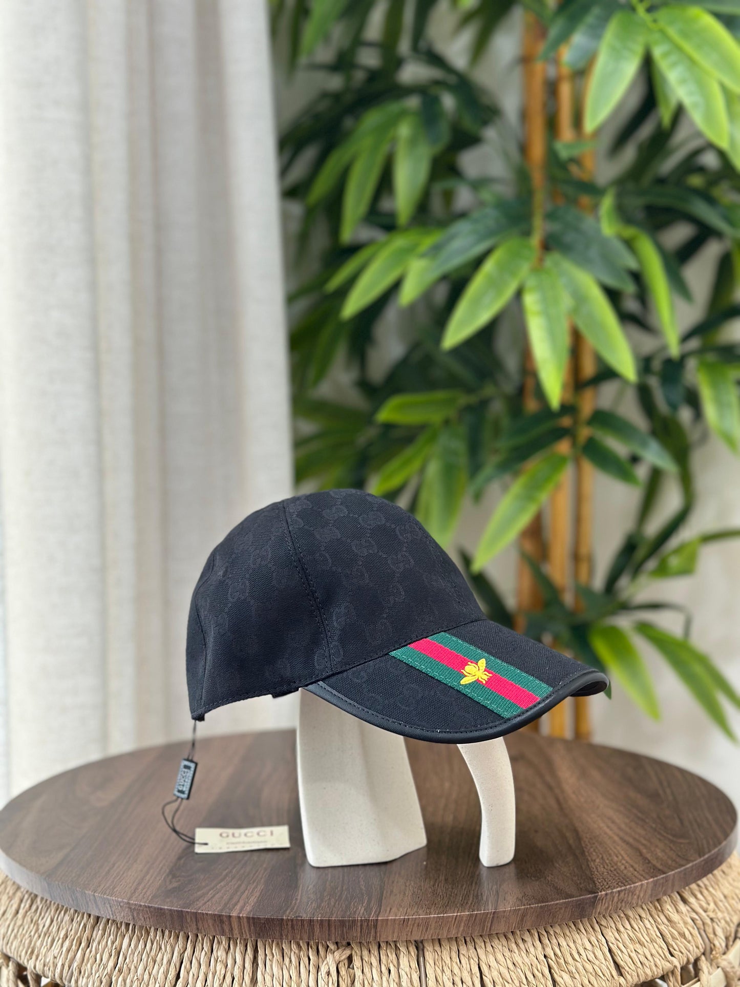 Gucci | GG Nylon Baseball Hat – Dark Grey