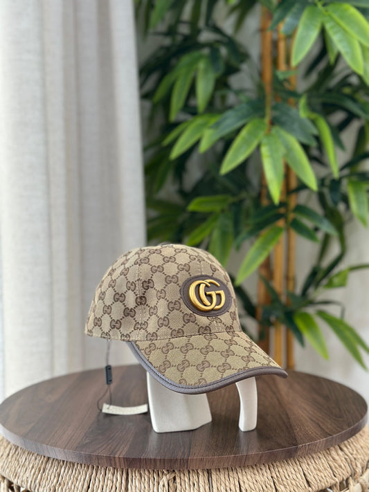 Gucci | GG Canvas Baseball Hat – Beige / Ebony
