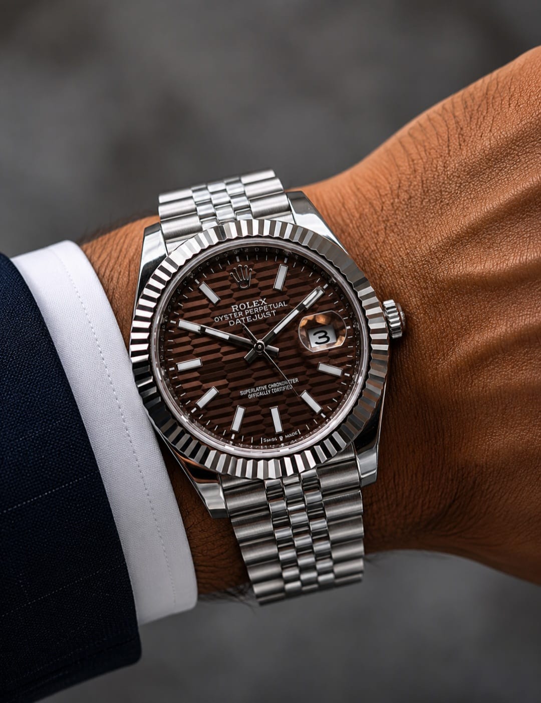 Rolex | Datejust 41 Two Tone Oystersteel Watch – Yellow / Gold / Black