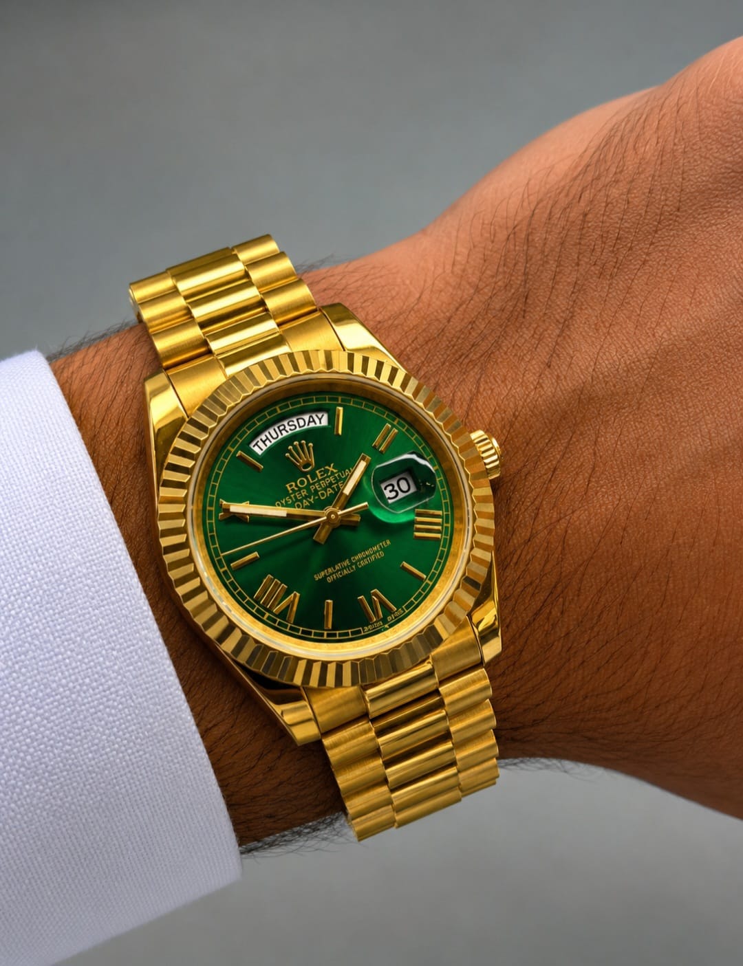 Rolex | Day Date 40 Everose Watch – Rose / Gold