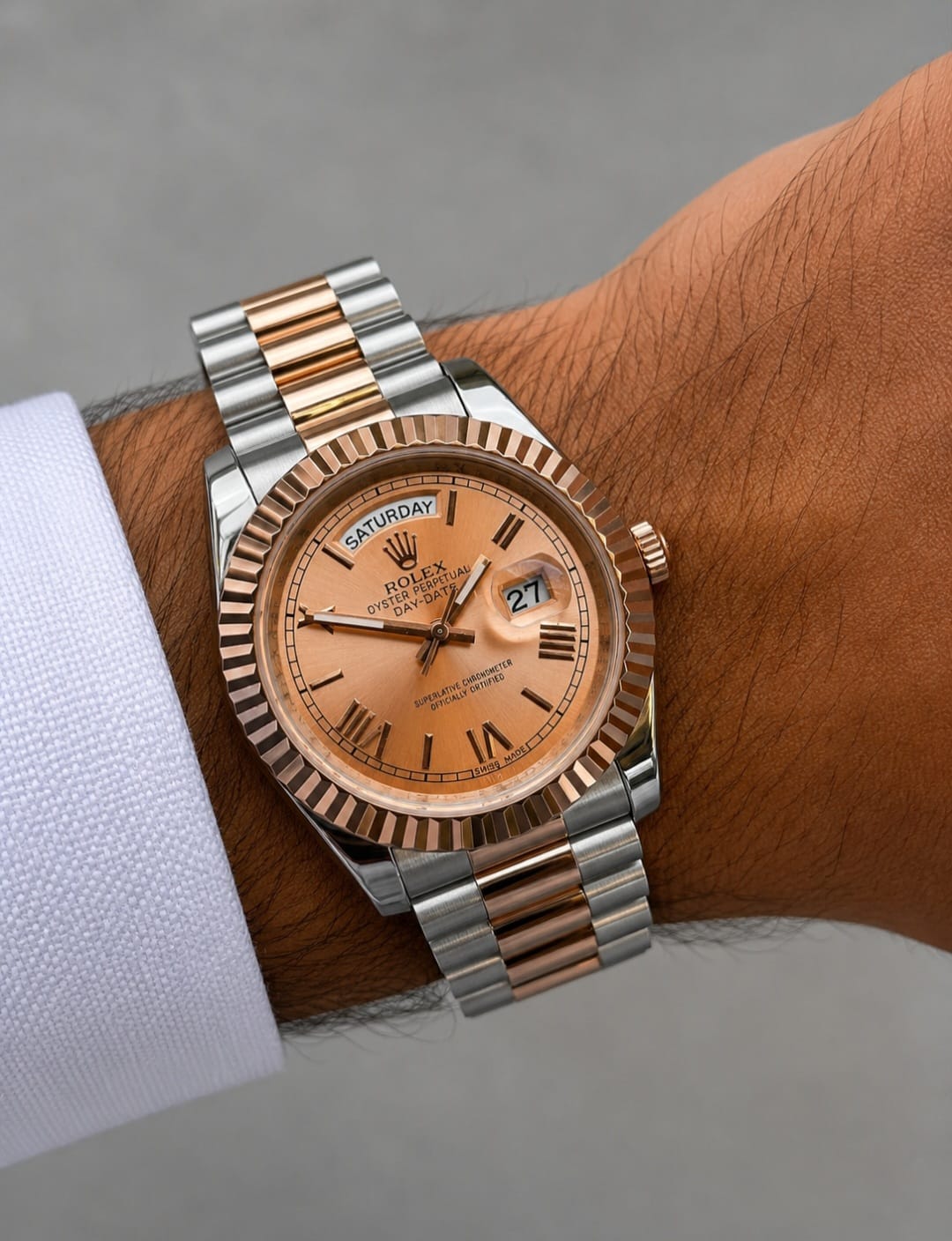 Rolex | Day Date 40 Watch – Green