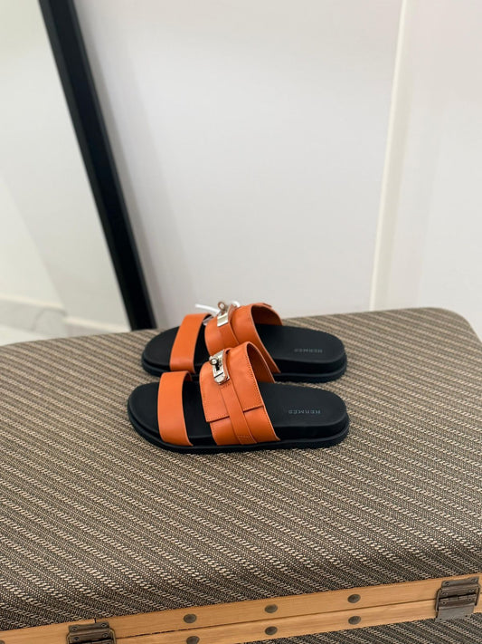 Hermès | Empire Sandals – Noir / Black