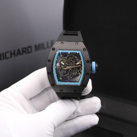 Richard Mille | Rm 055 Bubba Watson Ceramic Watch – White / Black