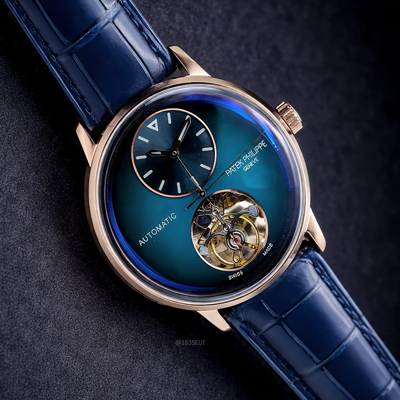 Patek Philippe | Complications Regulator Tourbillon Watch – Brown