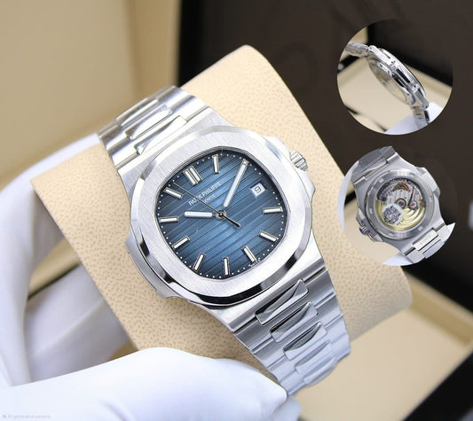 Patek Philippe | Grand Complications Tourbillon Moon Phase Watch – Rose / Gold / Blue